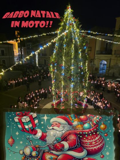 Babbo Natale in Moto