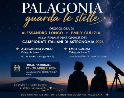 Palagonia guarda le stelle con i suoi giovani talenti
