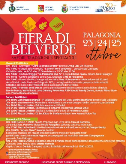 Il programma della “Fiera di Belverde” – 23, 24 e 25 ottobre