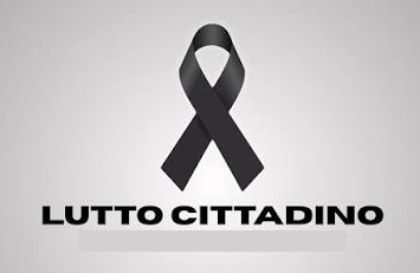 Proclamazione del lutto cittadino in occasione delle esequie del giovane concittadino Fabiano Miano