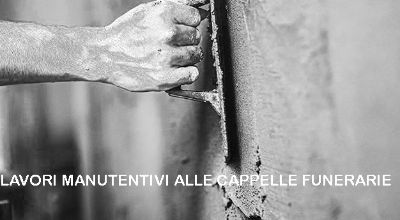 Lavori manutentivi cappelle